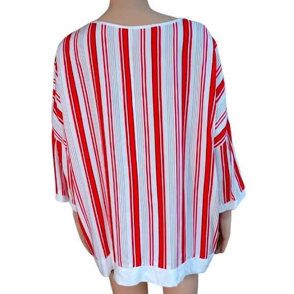 Karen By Simonsen Candy Striped Viscose Topside Small - Picture 3 of 12